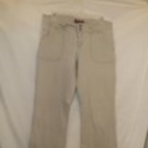 BeBop Womans Jeans Size 9 Jr Khaki Colored Denim - Picture 2 of 5